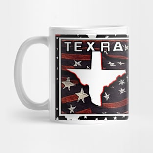 texas state sticker Mug